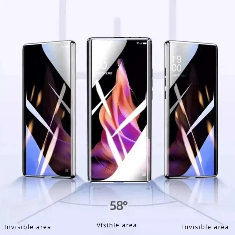 Anti Spy Privacy Glass Case - Etui zabezpieczające przed podglądaniem dla Huawei