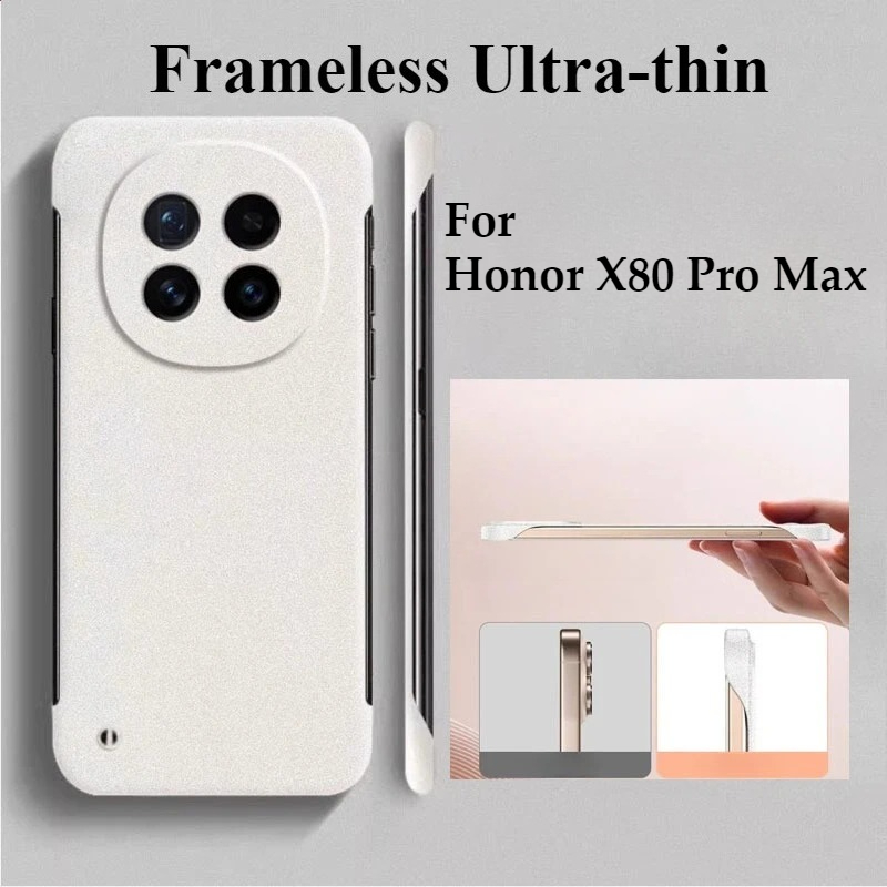 Ultra Thin Frameless Phone Cover - Ultracienkie, bezramkowe etui do Honor X80