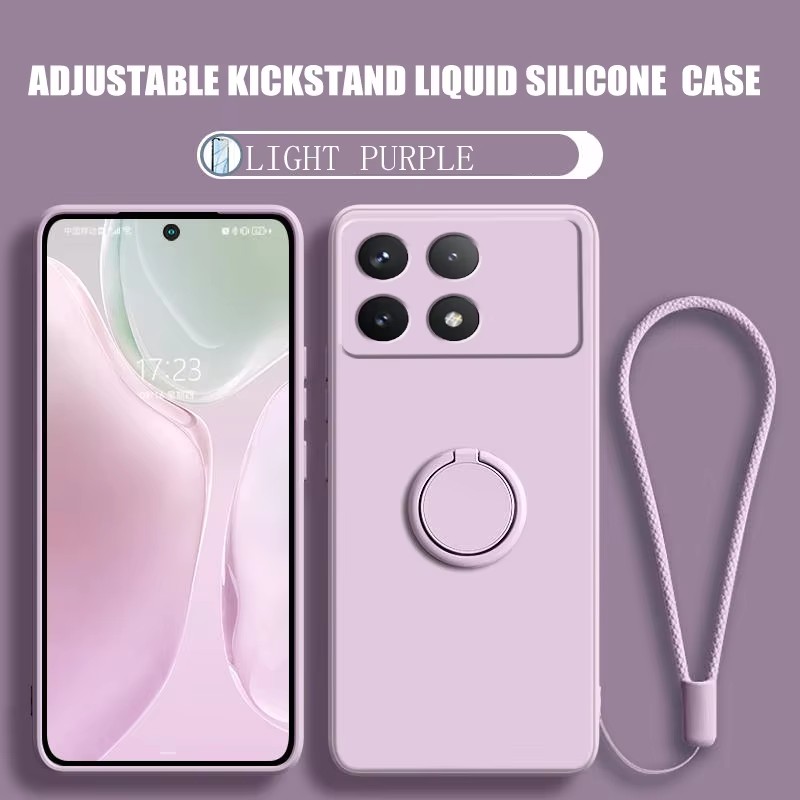 Liquid Silicone Magnetic Phone Case - Luksusowe etui na telefon z płynnego