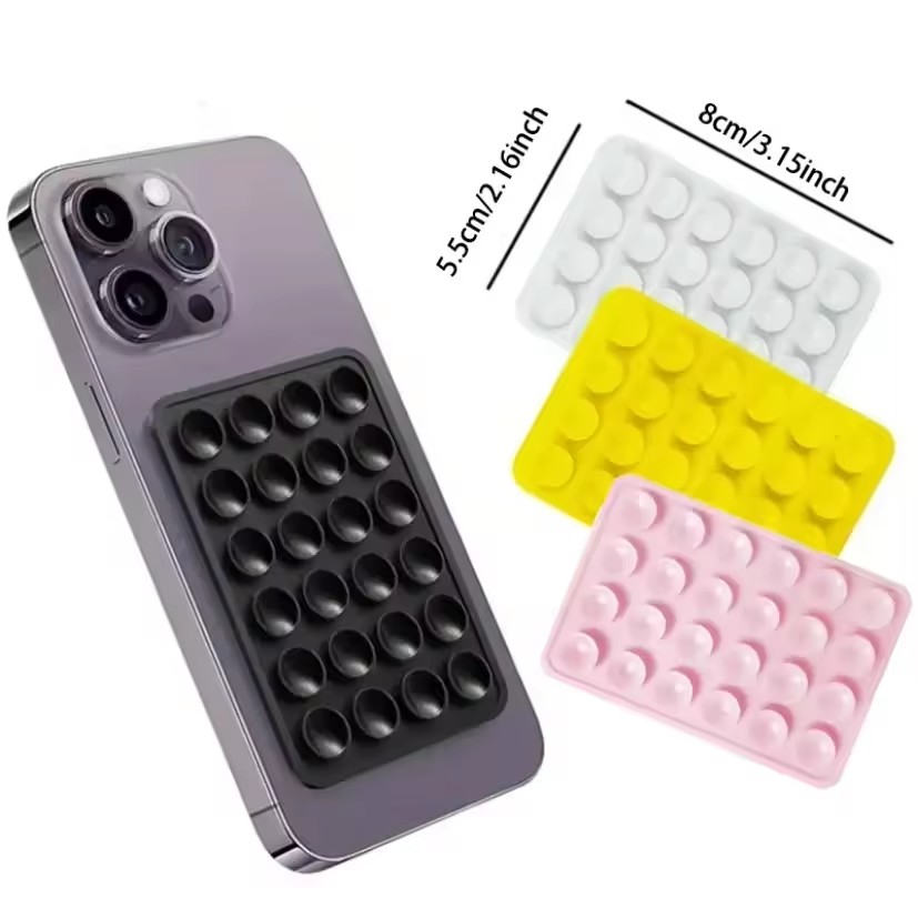 Phone Cases - Silikonowa podkładka z przyssawką do mocowania