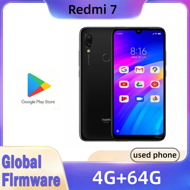 Phone Cases - Telefon komórkowy Xiaomi Redmi 7 z