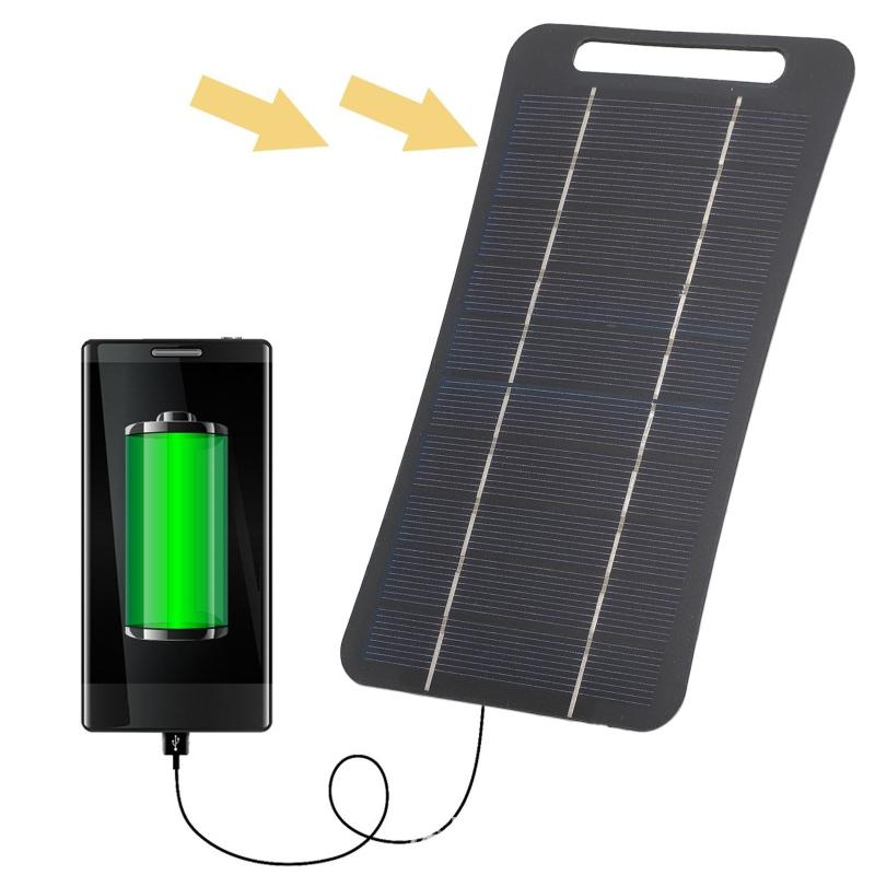 Power Banks - Przenośna ładowarka solarna 2W z szybkim