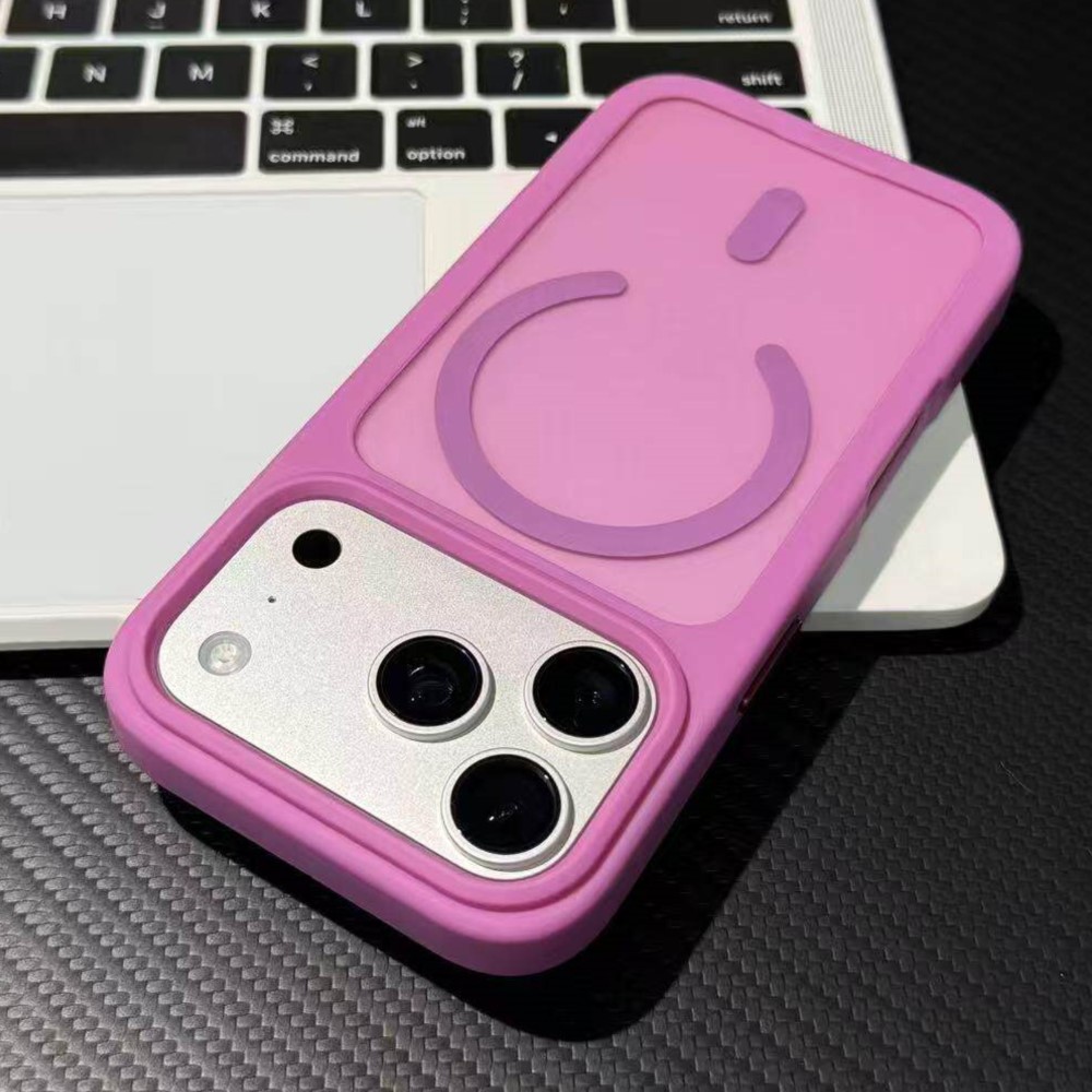 Clear Shockproof Bumper Case - Etui z obsługą bezprzewodowego ładowania MagSafe
