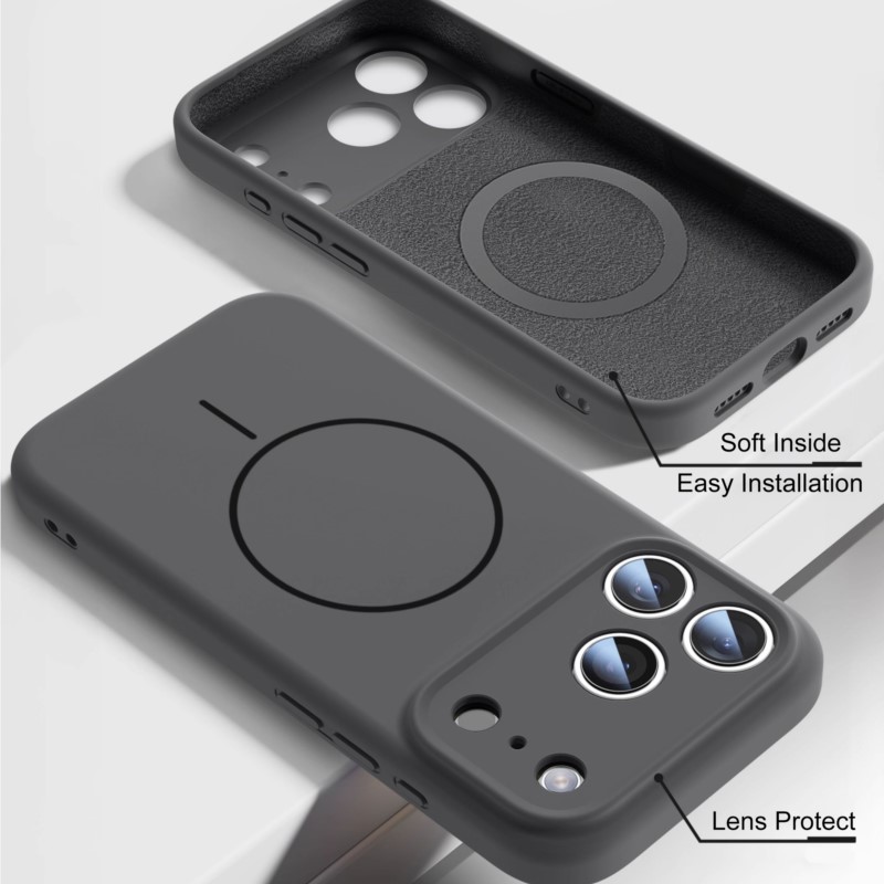 Luksusowe etui z płynnego sili – Liquid Silicone Magnetic Phone Case recenzja i cena