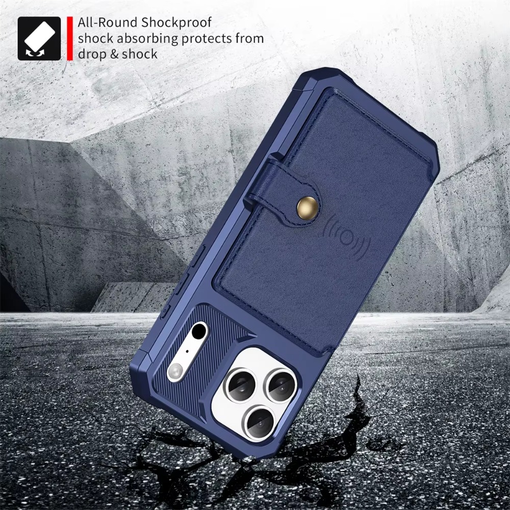 Etui-portfel na telefon z uchw – Leather Wallet Card Holder Phone Cover recenzja i cena
