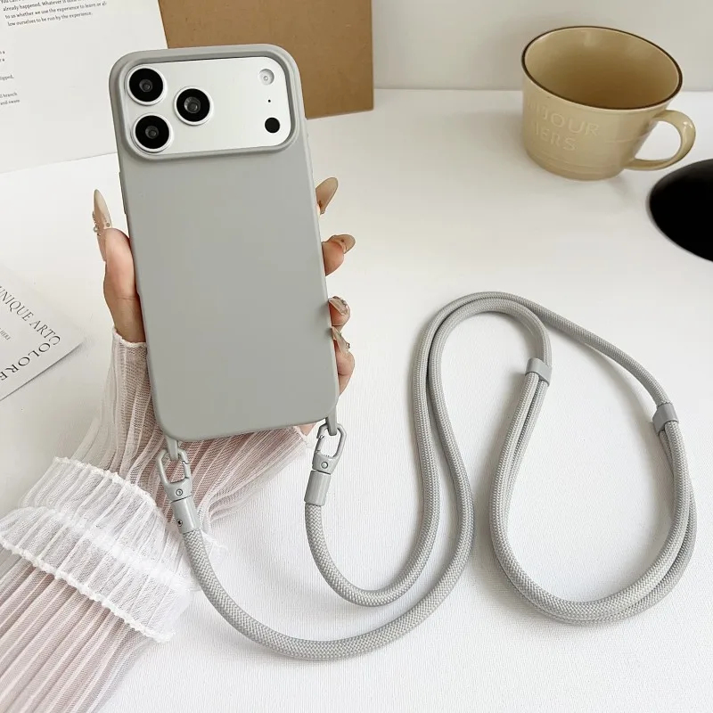 Oficjalne etui z sznurkiem na  – Crossbody Lanyard Neck Strap Case recenzja i cena