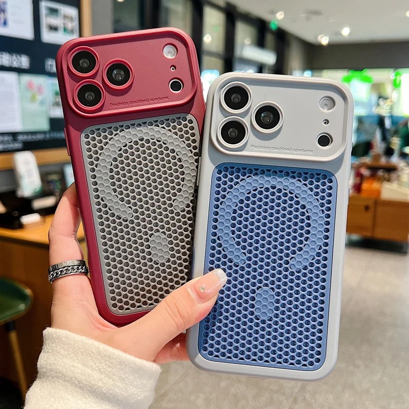 Oddychająca, magnetyczna obudo – Heat Dissipation Mesh Breathable Case recenzja i cena