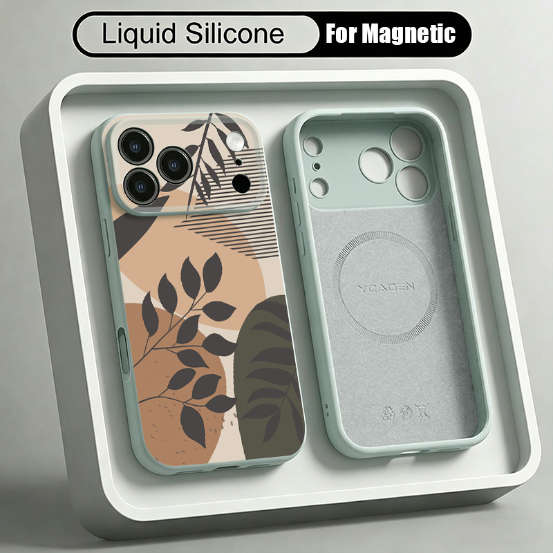 Prosty wzór, silikonowe etui m – Liquid Silicone Magnetic Phone Case recenzja i cena
